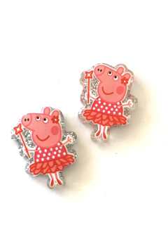 APLIQUE PEPPA FADA GLITTER - 2 UNIDADES - comprar online