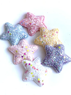 APLIQUE ESTRELA BRILHA NO ESCURO LILÁS - 2 UNIDADES - comprar online