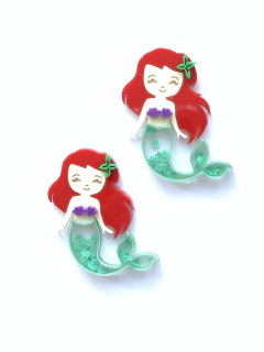 APLIQUE PRINCESA ARIEL ACRÍLICO  - 1 UNIDADE - comprar online