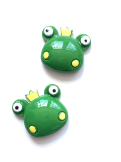 APLIQUE PRÍNCIPE SAPO DE RESINA - 2 UNIDADES - comprar online