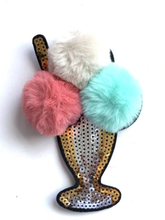 APLIQUE MILKSHAKE BIG BEGE, TIFFANY, CORAL - 1 UNIDADE - comprar online