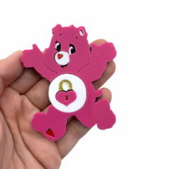 KIT APLIQUES URSINHOS CARINHOSOS - 7,5CM - 7 UNIDADES - Aplique de Laço