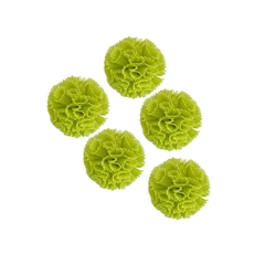 POMPOM TULE VERDE PISTACHE - 2,5CM - 10 UNIDADES - comprar online