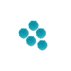 POMPOM TULE VERDE TIFFANY - 1,5CM - 10 UNIDADES - comprar online