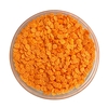 APLIQUE CONFETE MINI FRUTAS LARANJA - 10 GRAMAS