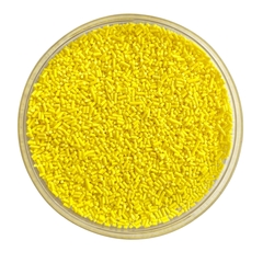 APLIQUE CONFETE GRANULADO AMARELO - 10 GRAMAS