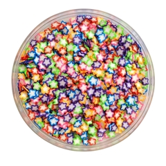 APLIQUE CONFETE ESTRELAS COLORIDAS 2 - 10 GRAMAS