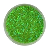 APLIQUE CONFETE GLITTER ESTRELA VERDE - 10 GRAMAS
