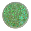 APLIQUE CONFETE GLITTER ESTRELA VERDE 2 - 10 GRAMAS