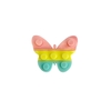 APLIQUE BORBOLETA POP IT CANDY ACRÍLICO - 1 UNIDADE