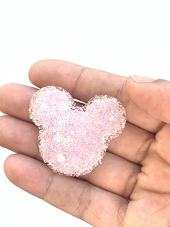 APLIQUE MICKEY CRAQUELADO LILÁS - 2 UNIDADES - comprar online