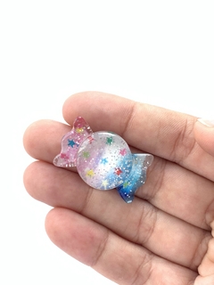 APLIQUE BOMBOM TIE DYE CANDY - 2UN - comprar online