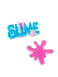 APLIQUE SLIME - HAIR CLIP DUPLA - comprar online