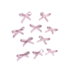 APLIQUE MINI LAÇO ROSA BEBÊ - SÃO JOÃO - 3MM - 10 UNIDADES