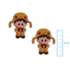 APLIQUE CANGACEIRO LAMPIÃO EMBORRACHADO - SÃO JOÃO - 4CM - 2 UNIDADES