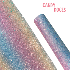 LONITA GLITTER CANDY - DOCES - 25X40CM - 1 FOLHA