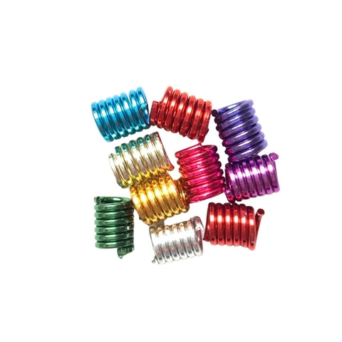 MOLA PARA ÓCULOS COLORIDA METALIZADA - 6MM - 10 UNIDADES