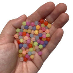 PASSANTE MINI BOLA COLORIDO FOSCO - 6MM - 20 GRAMAS - comprar online