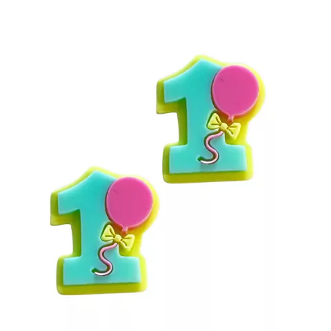 APLIQUE NÚMERO 1 (UM) - 2 UNIDADES