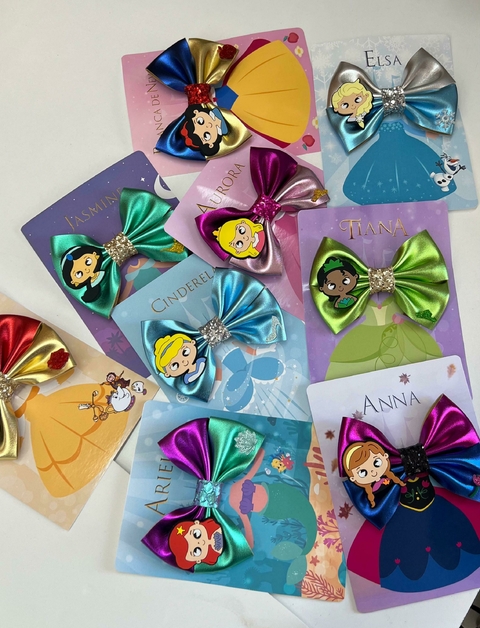 CARTELAS PARA LAÇOS PRINCESAS - PAPELARIA ADL - 11 CARTELAS