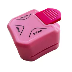 ARREDONDADOR CANTO 3 EM 1 PARA PAPELARIA - 1 UNIDADE