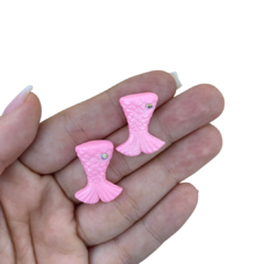 APLIQUE MINI CAUDA SEREIA ROSA BISCUIT - 2 UNIDADES - comprar online