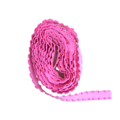 FITA FRUFRU P/ ENCAPAR ARCO - ROSA INTERMEDIÁRIO - 2 METROS