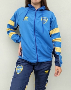 CONJUNTO ROMPEVIENTO BOCA JUNIORS UNISEX en internet