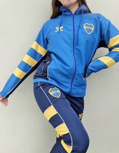 CONJUNTO ROMPEVIENTO BOCA JUNIORS UNISEX