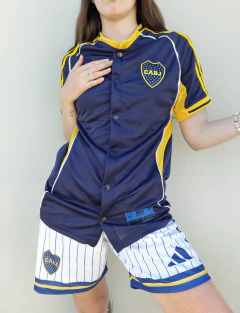 CAMISA BOCA JUNIORS UNISEX