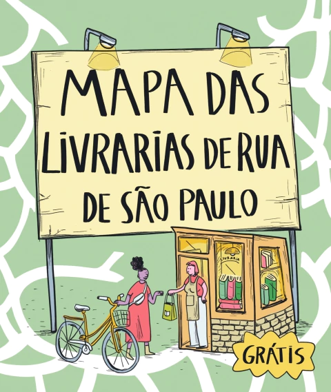 Mapa das livrarias de rua de São Paulo - comprar online
