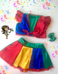 Conjunto frevo fantasia