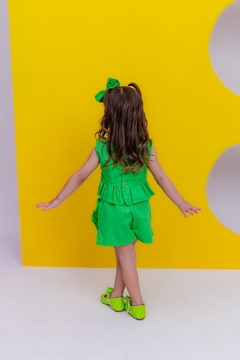 Conjunto Cecília bordado rosa - Minifofurasbaby