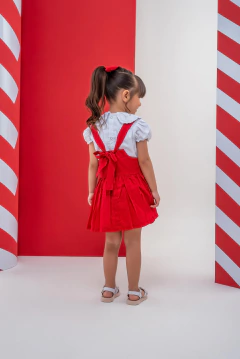 Imagem do Salopete Dandara vermelha