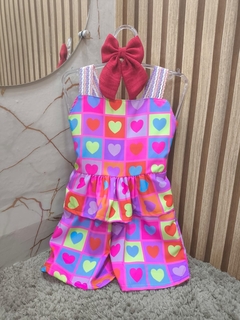 Conjunto Floflo tamanho 6 anos