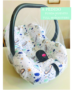 SET FUNDA DE HUEVITO + TULL MOSQUITERO