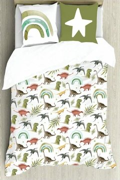 Acolchado cama dos plazas (REV. LISO BLANCO) (a pedido) - comprar online