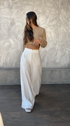 WIDE LEG OFF WHITE