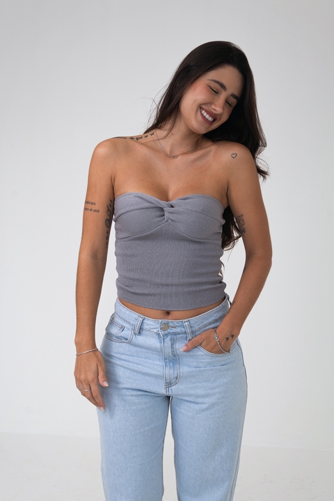 BLUSA LANI CINZA - comprar online