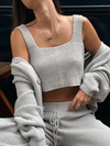 CROPPED BRIANA CINZA