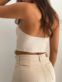 CROPPED BOHO NUDE na internet