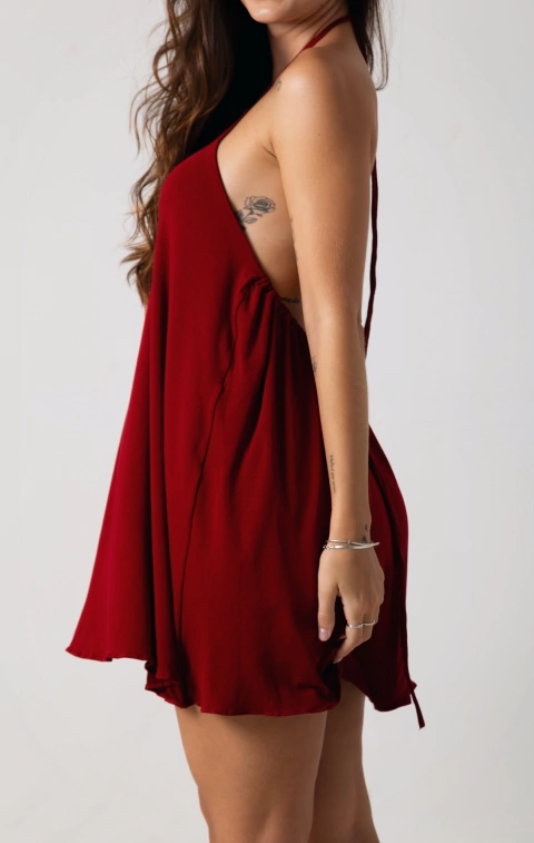 VESTIDO CARIBE CHERRY