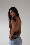 BLUSA ARIANNA MARROM - comprar online