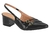 Sapato Scarpin Feminino Vizzano Salto Grosso Verniz - comprar online