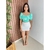 Cropped Manga Bufante Com Bojo E Elastex Costa - comprar online
