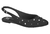 Sapatilha Slingback Aberta Feminina Moleca Com Tachas
