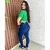 Calça Feminina Jeans Skinny Com Elastano - comprar online