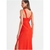 Vestido Midi Slim Com Amarração Frontal Colcci - comprar online