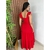 Vestido Longo Pipoquinho Babado Com Bojo - comprar online