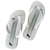 Chinelo Masculino Acostamento Flip Flor listra Vertical Correia Larga